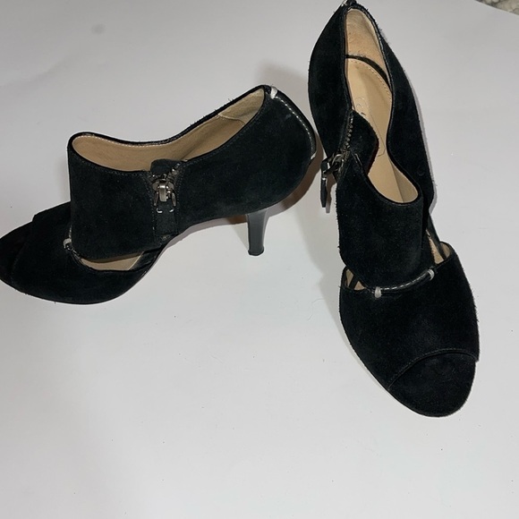 Coach heels black size 6B - Picture 1 of 10